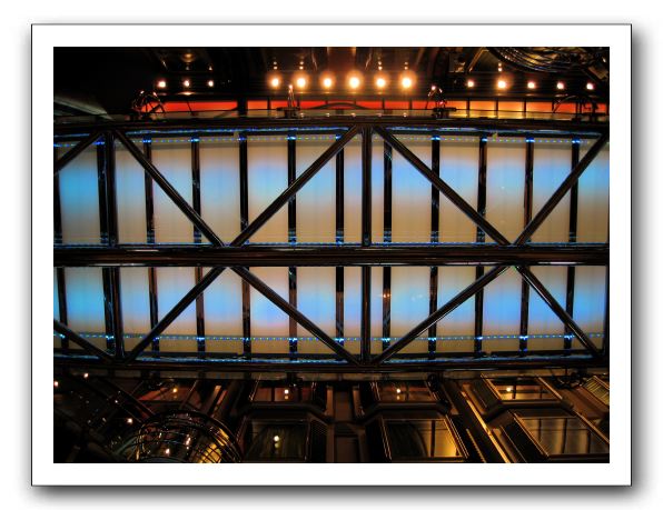 Under the glass bridge