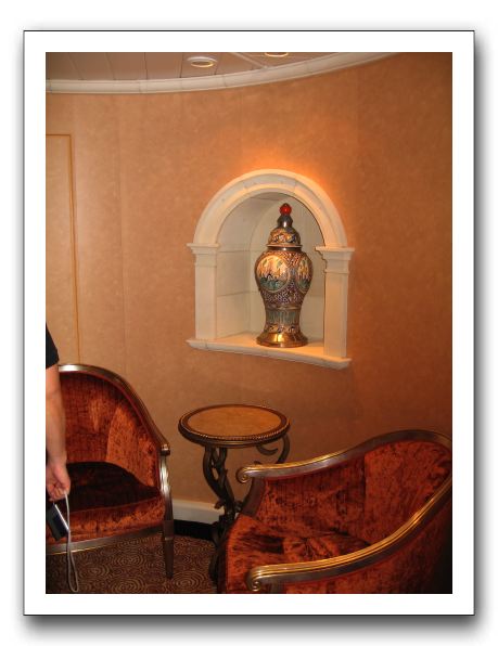 Spa waiting area