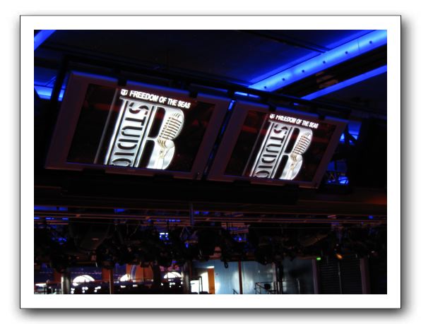 2 of about 100 flat screens in Studio B