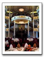 Main dining room grand staircase
