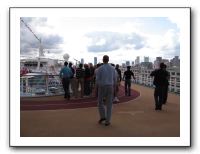 Deck 12 and the track