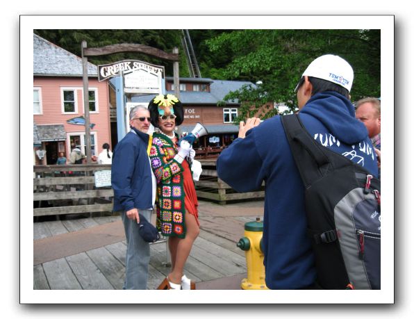 Tourists and Miss Richfield