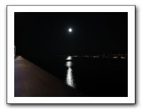 Full moon rising